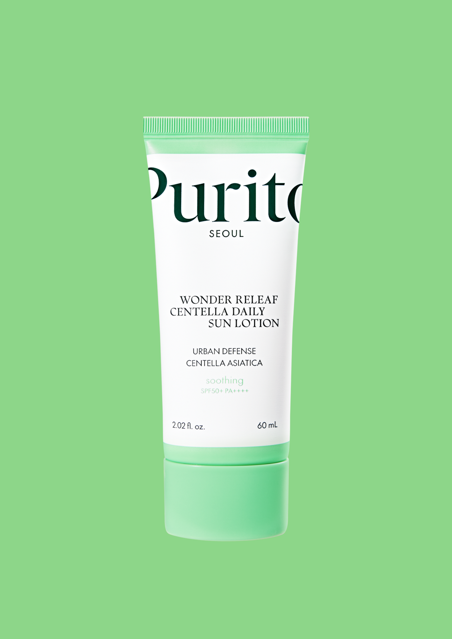 PURITO Wonder Releaf Centella Apsauga nuo saulės