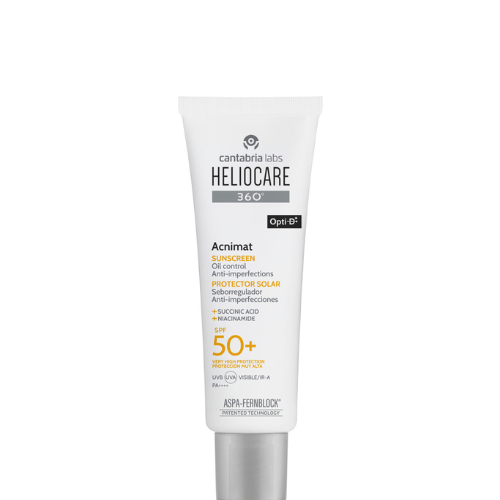 Heliocare Acnimat Apsauginis Kremas Acne Pažeistai Odai