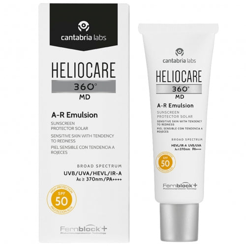Heliocare A-R Emulsija Nuo Saulės Raustančiai Odai