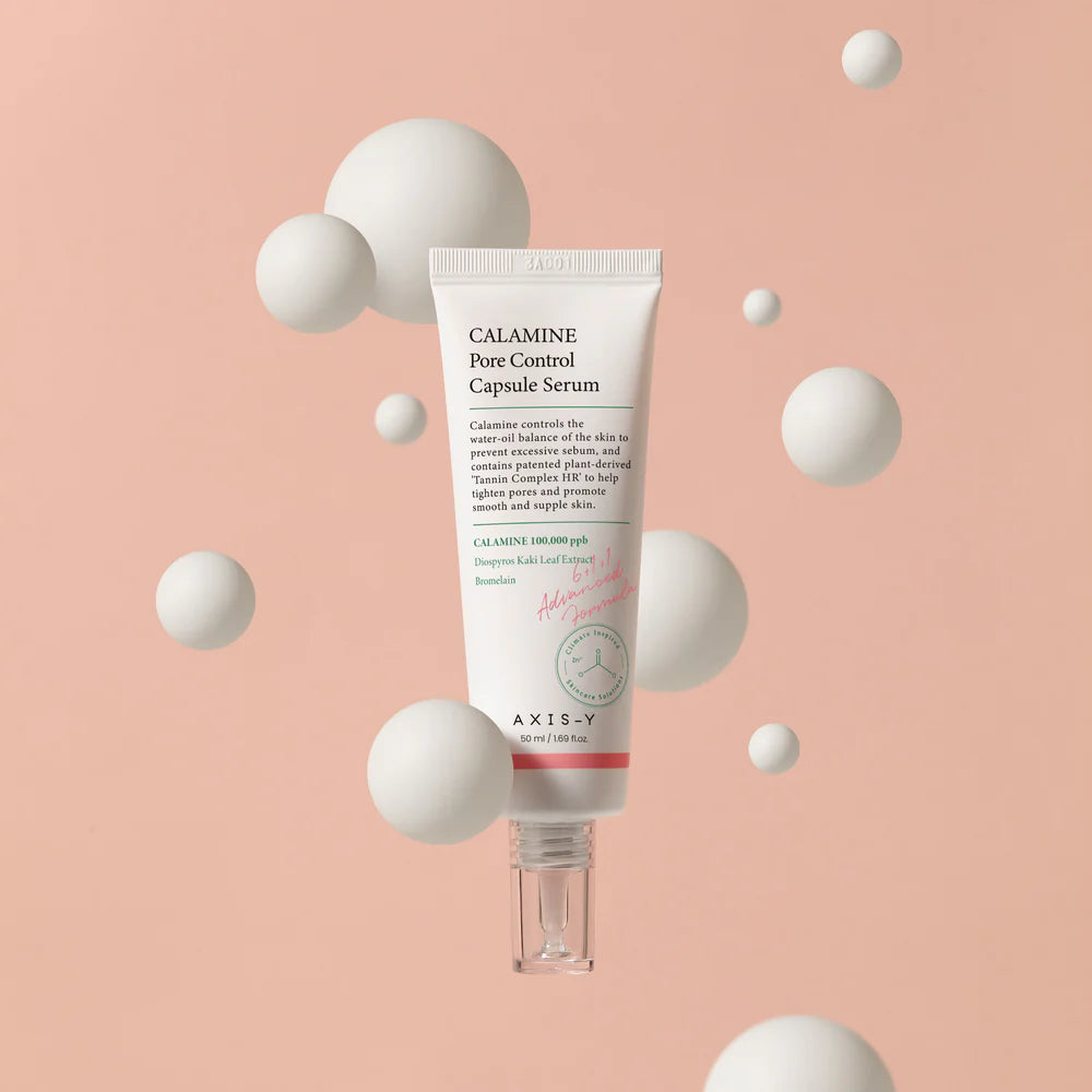 AXIS-Y CALAMINE Pore Control Capsule Serumas Mažinantis Odos Riebalavimąsi