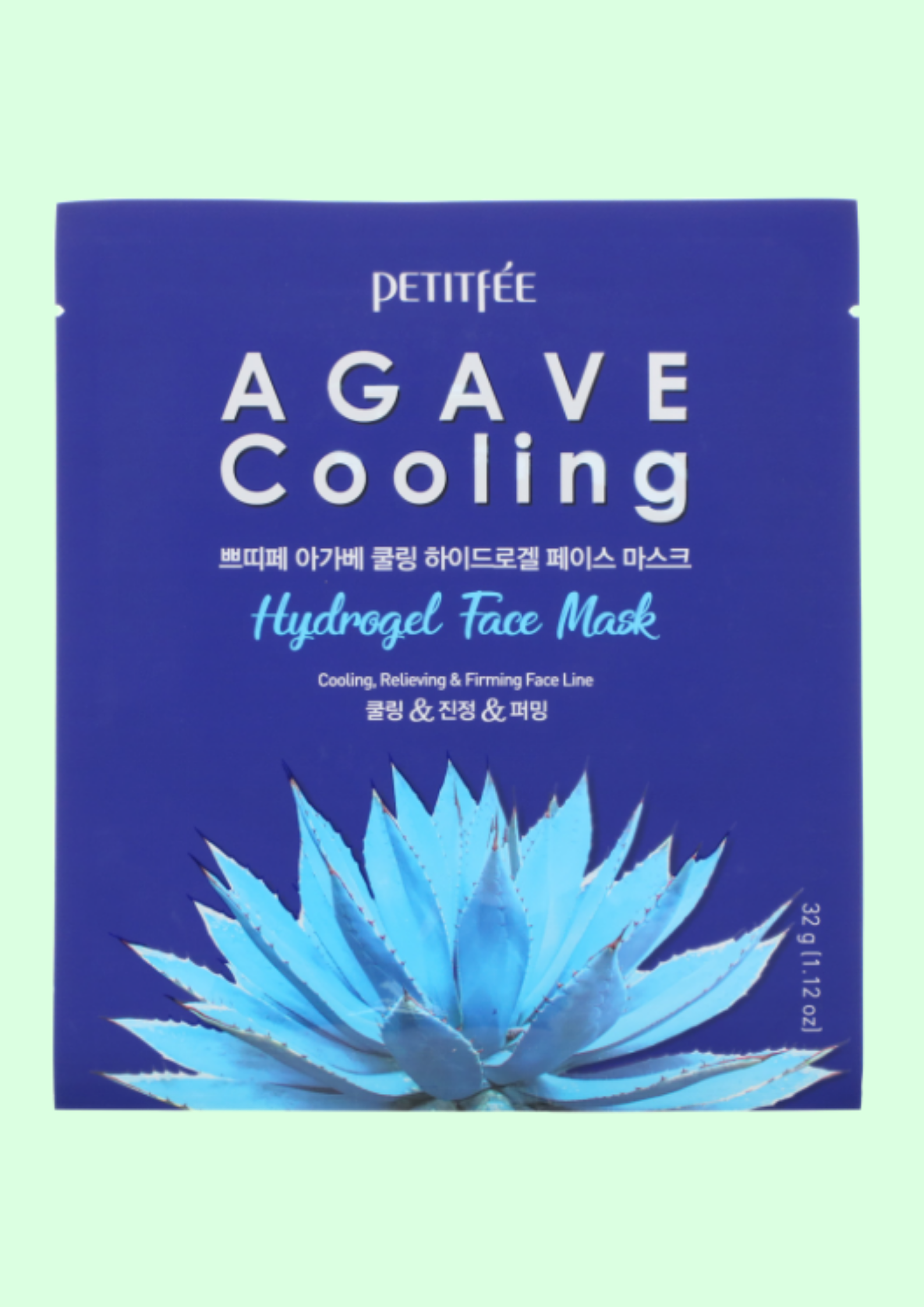 Petitfee Agave Cooling Hidrogelio kaukė